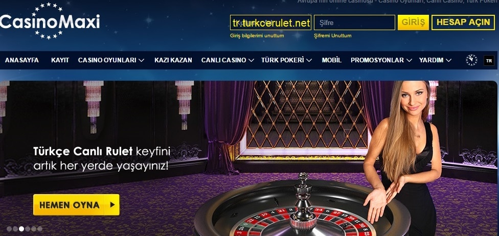 casinomaxi rulet